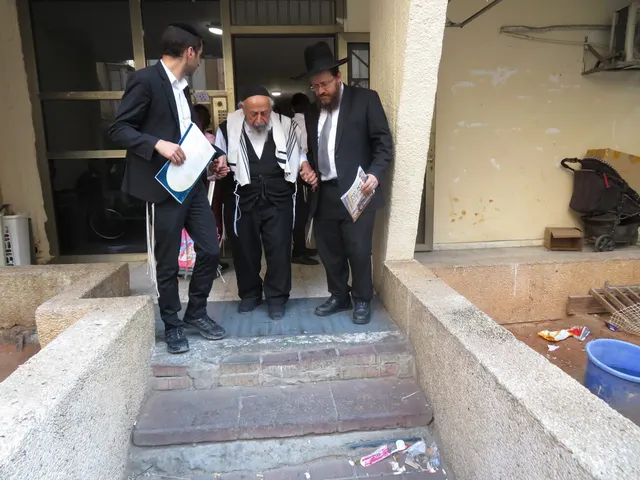 קבלת ברכה מגדולי הדור