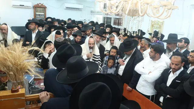 בנו הרה״ג רבי משה מספיד