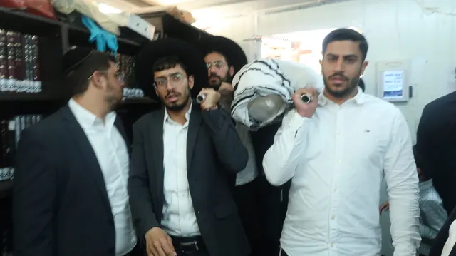 מהלוויה של מרן נשיא המוסדות רבי שמעון צדוק זצ״ל