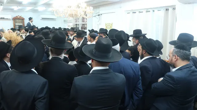 מהלוויה של מרן נשיא המוסדות רבי שמעון צדוק זצ״ל