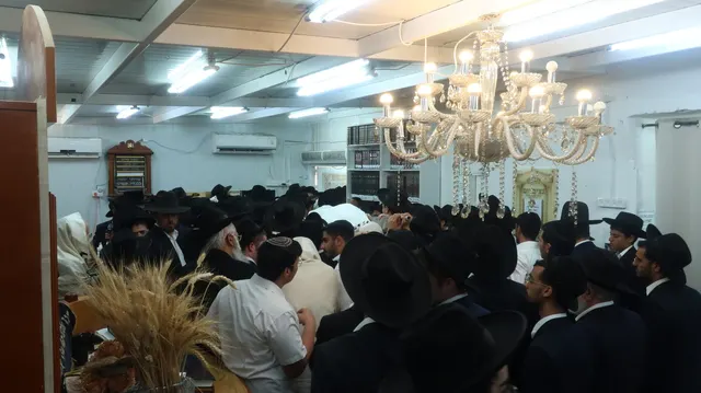 מהלוויה של מרן נשיא המוסדות רבי שמעון צדוק זצ״ל