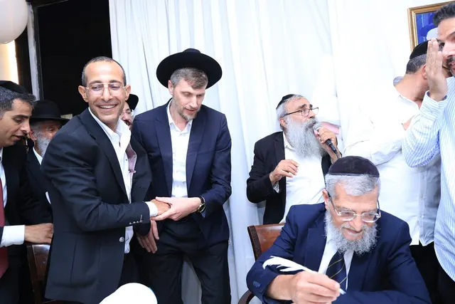 מעמד הכנסת ספר התורה לע״נ התינוק יוסף נחשוני ע״ה — תמונה 14